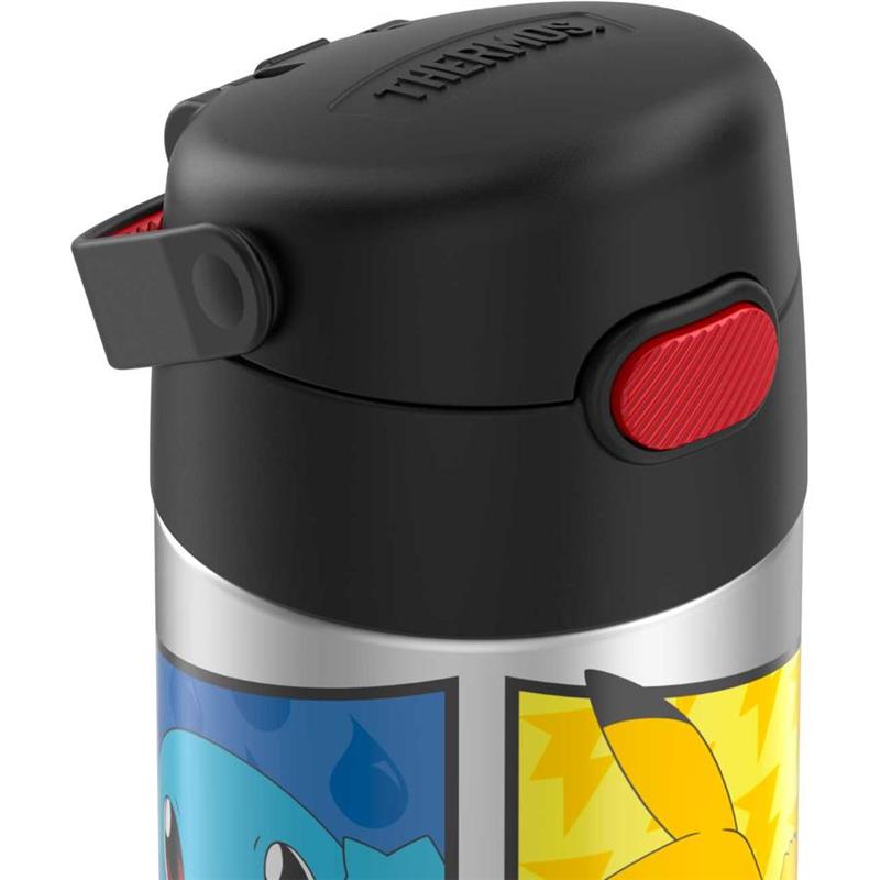 Thermos - Vac Insulated 12Oz Straw Bottle - Pokemon Image 7