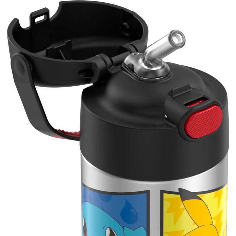 Thermos - Vac Insulated 12Oz Straw Bottle - Pokemon Image 9