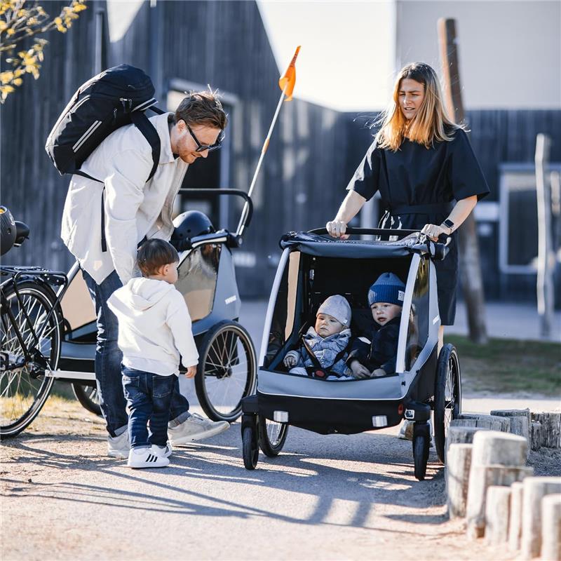 Thule - Courier Bike Trailer Blue Image 3