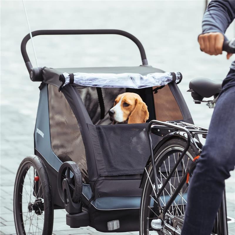 Thule - Courier Bike Trailer Blue Image 5