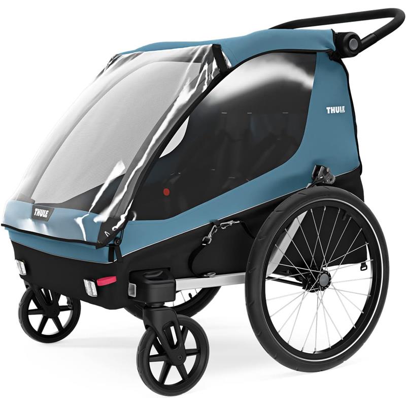 Thule - Courier Bike Trailer Blue Image 9