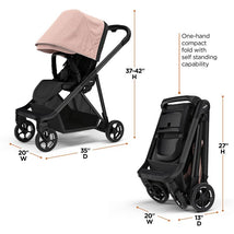Thule - Shine Baby Stroller, Misty Rose Image 3