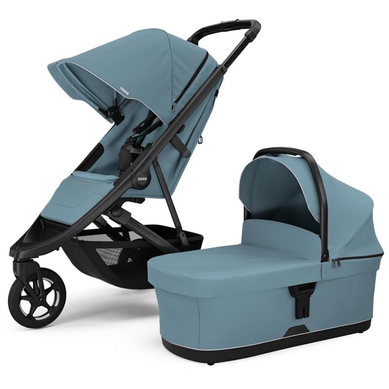 Thule Spring 2 Single Child Stroller, Mid Blue Image 4