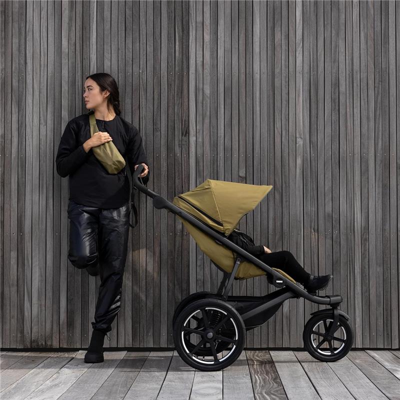Thule - Urban Glide 3 Single Child All-Terrain Stroller, Black Image 3