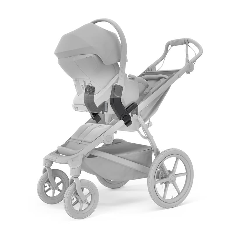 Thule - Urban Glide 4-Wheel Single Child All-Terrain Stroller, Soft Beige Image 4