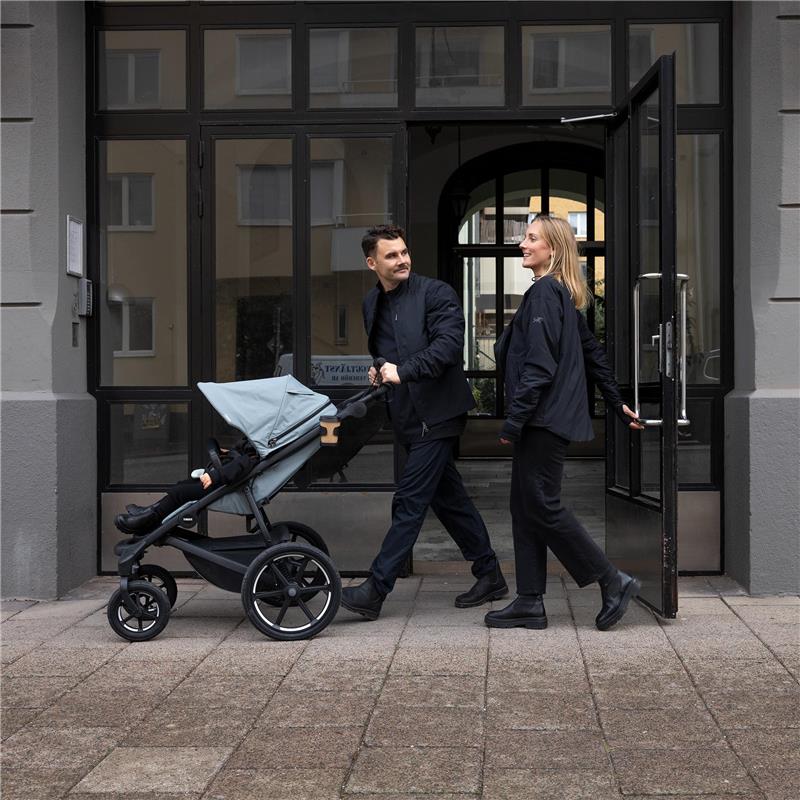 Thule - Urban Glide 4-Wheel Single Child All-Terrain Stroller, Soft Beige Image 8