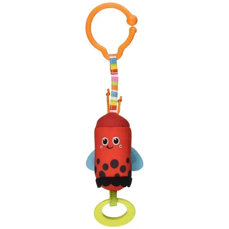 Tiny Love Tiny Smarts Ladybug Wind Chime Clip Image 1