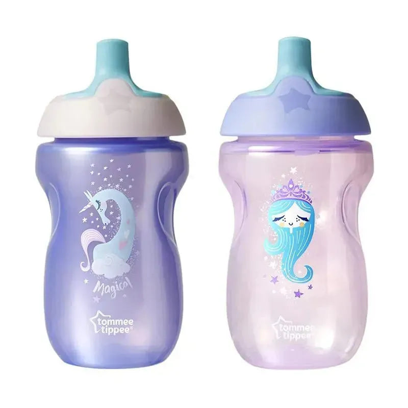 Tommee Tippee - 2Pk 10Oz Toddler Sportee Bottle 12+ Months, Colors May Vary Image 3
