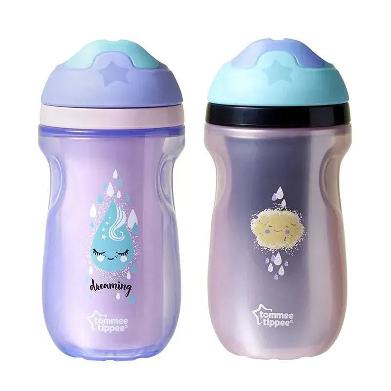 Tommee Tippee 2-Pack 9Oz Spill Proof Insulated Sipper Tumbler Cup 12M+, Colors May Vary Image 4