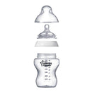Tommee Tippee 2-Pack Closer To Nature 9oz Anti-Colic Newborn Baby Bottle - Blue Image 3