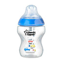 Tommee Tippee 2-Pack Closer To Nature 9oz Anti-Colic Newborn Baby Bottle - Blue Image 5