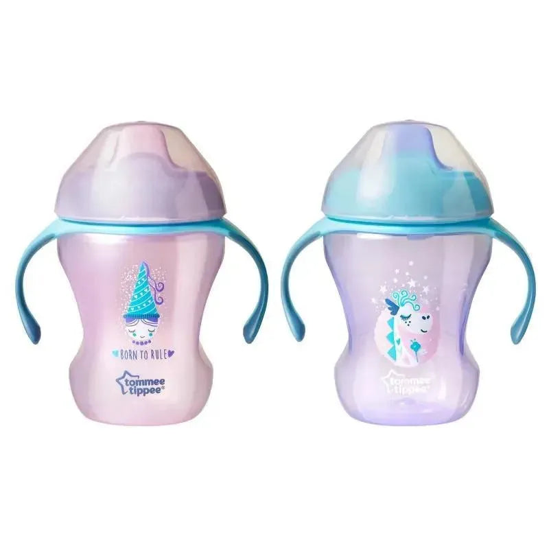 Tommee Tippee - 2Pk 8Oz Infant Trainer Sippee Cup 7M+, Colors May Vary Image 2