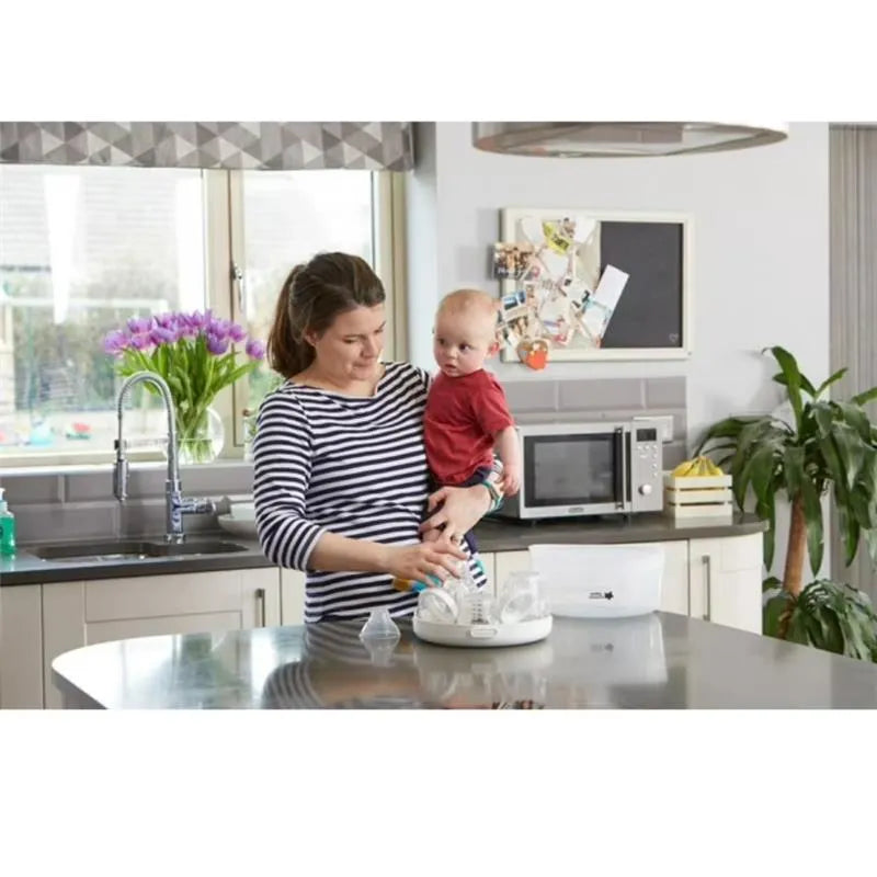 Tommee Tippee - Closer To Nature Microwave Baby Bottle Steam Sterilizer Image 3