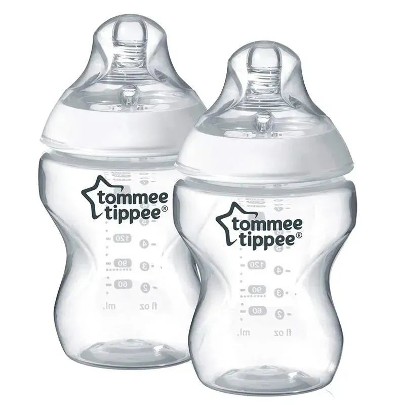 Tommee Tippee - Closer To Nature Newborn Baby Bottle Feeding Starter Set Kit - White Image 2