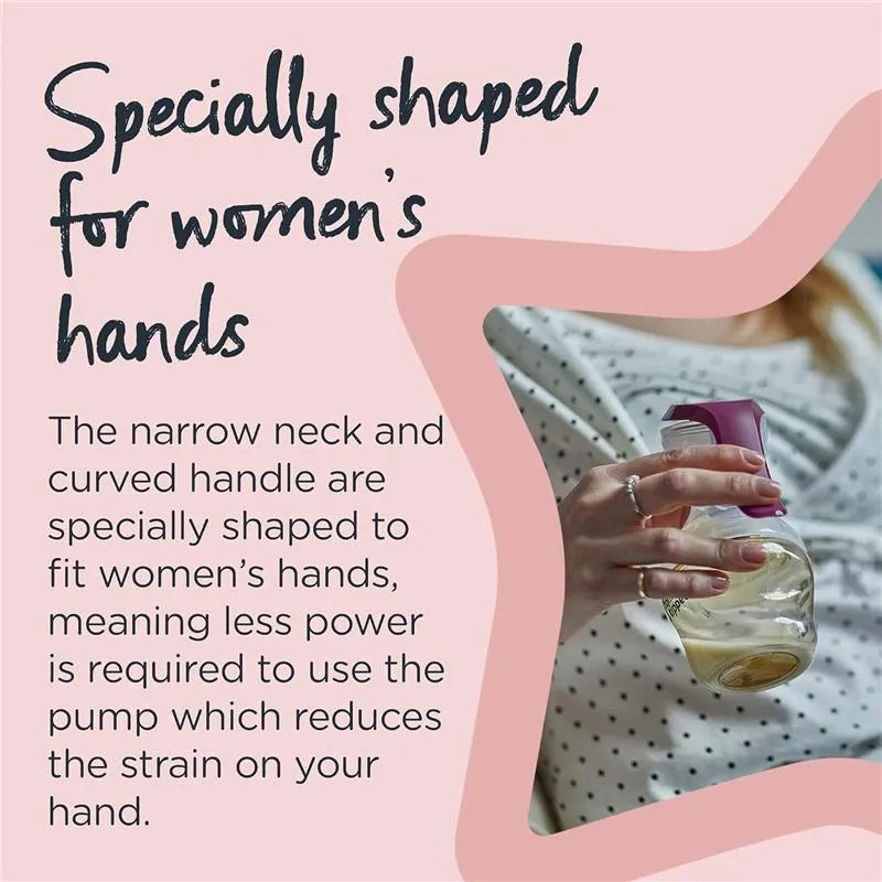 Tommee Tippee - Made for Me Single Manual Breast Pump Image 2