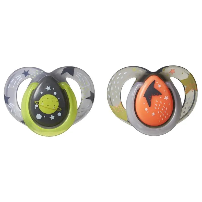 Tommee Tippee - 2Pk Night Time Pacifiers, Colors May Vary Image 3