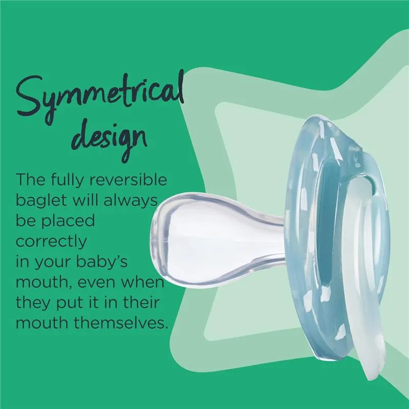 Tommee Tippee - 2Pk Night Time Pacifiers, Colors May Vary Image 5