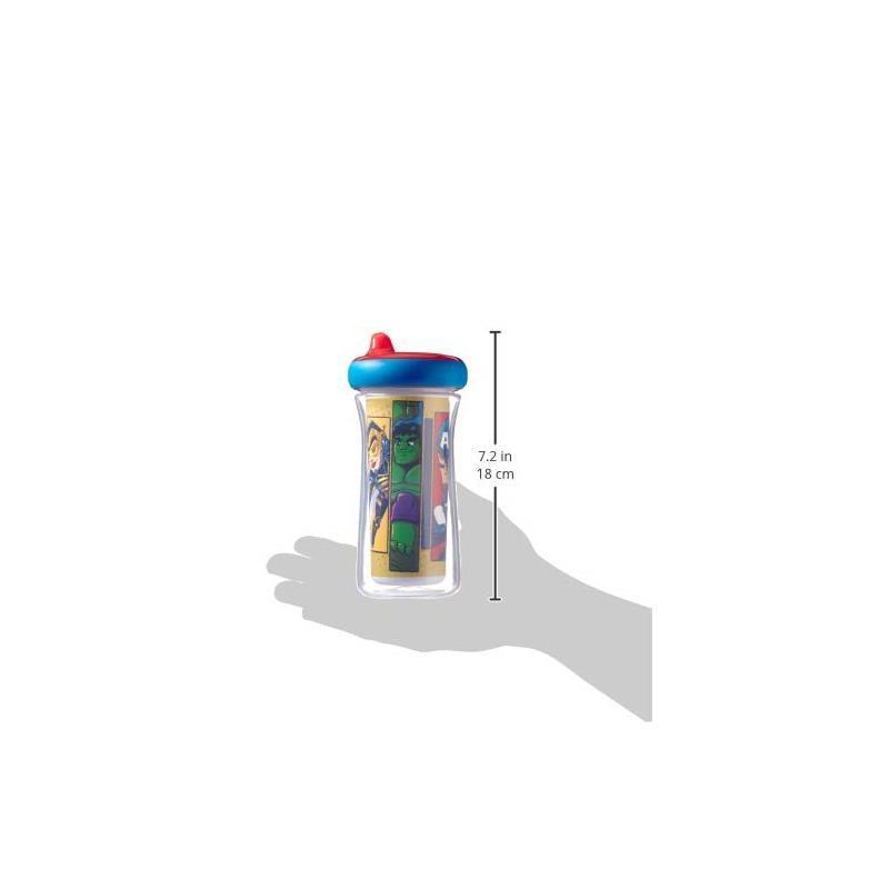 Tomy - 2 Pack Insulated Sippy Cup 9 Oz, Marvel Image 6