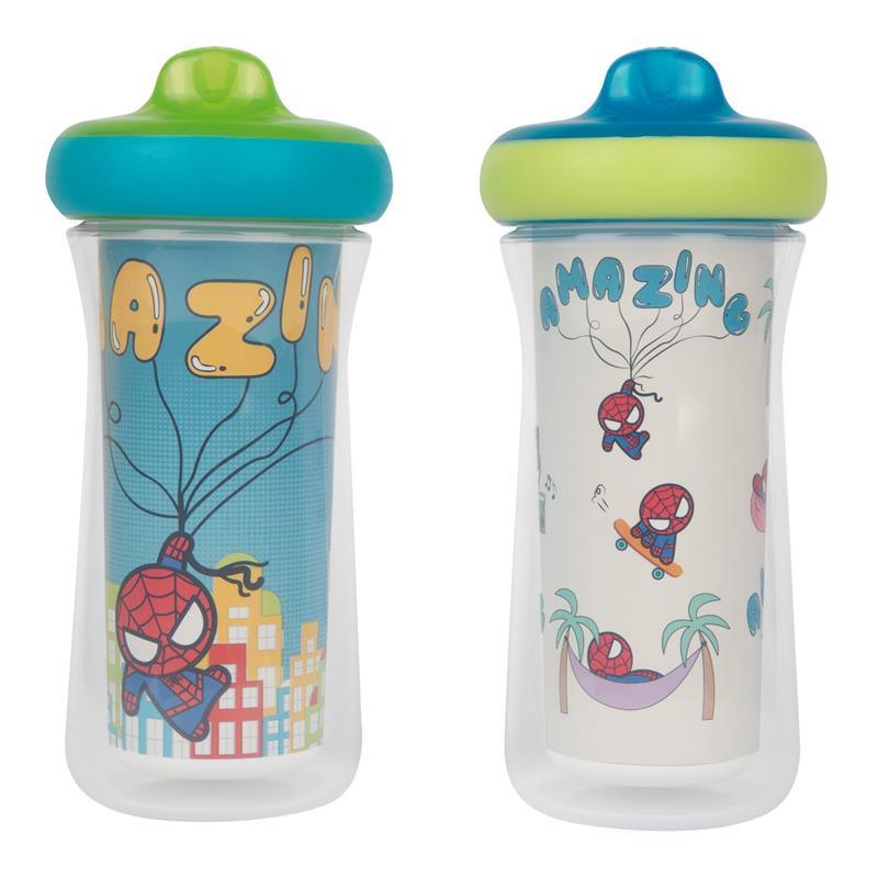 Tomy - 2Pk Marvel Insulated Sippy Cup 9Oz Image 1