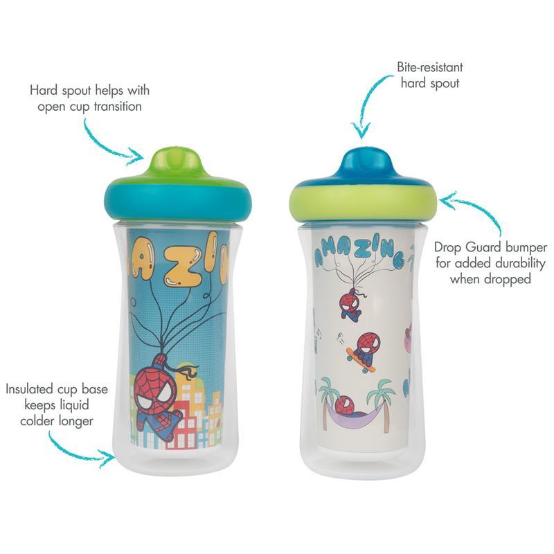 Tomy - 2Pk Marvel Insulated Sippy Cup 9Oz Image 4