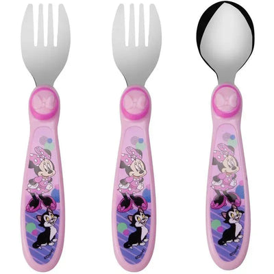 Tomy - 3Pk Disney Minnie Flatware Image 1