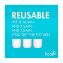 Tomy Boon 100% Silicone Reusable 4 Oz Nursh Baby Bottle Pouch, 3pk Image 2