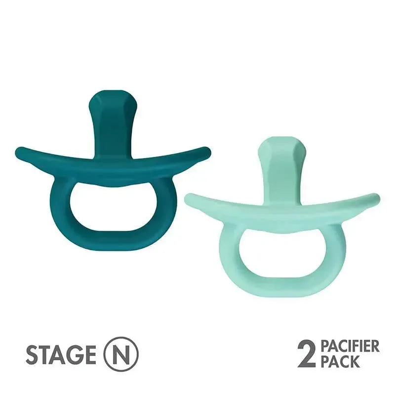 Tomy - Boon Jewl Pacifier, Pack of 2, Blue - Stage 3 Image 15