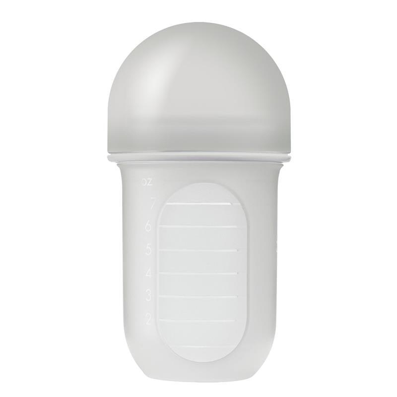 Tomy - Boon Silicone Bottle 8 Oz (Light Gray) Image 3