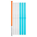 Tomy Boon Snug Silicone Straws with Brush - 6Pk Image 1