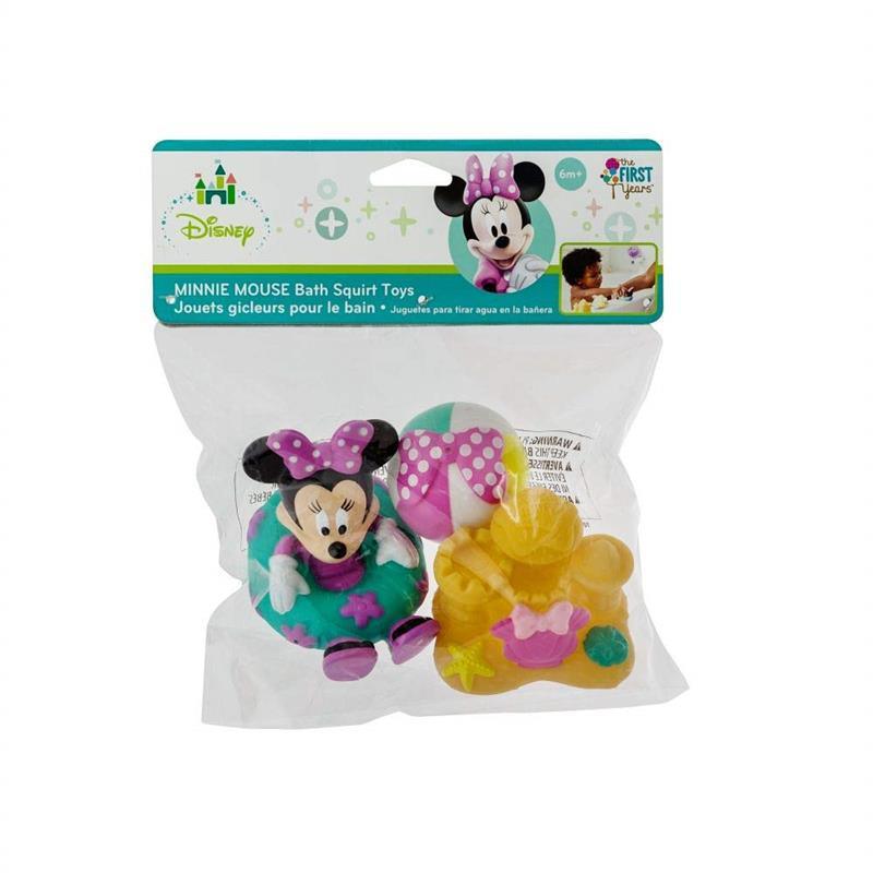 Tomy - First Years Disney Minnie Squirtie 3 Pack Image 6