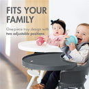 Tomy - Boon Grub 2-in-1 Convertible High Chair, Grey Image 4
