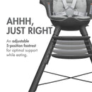 Tomy - Boon Grub 2-in-1 Convertible High Chair, Grey Image 5