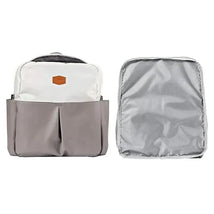 Tomy - Jj Cole Popperton Backpack Diaper Bag, Cream Mushroom Image 2