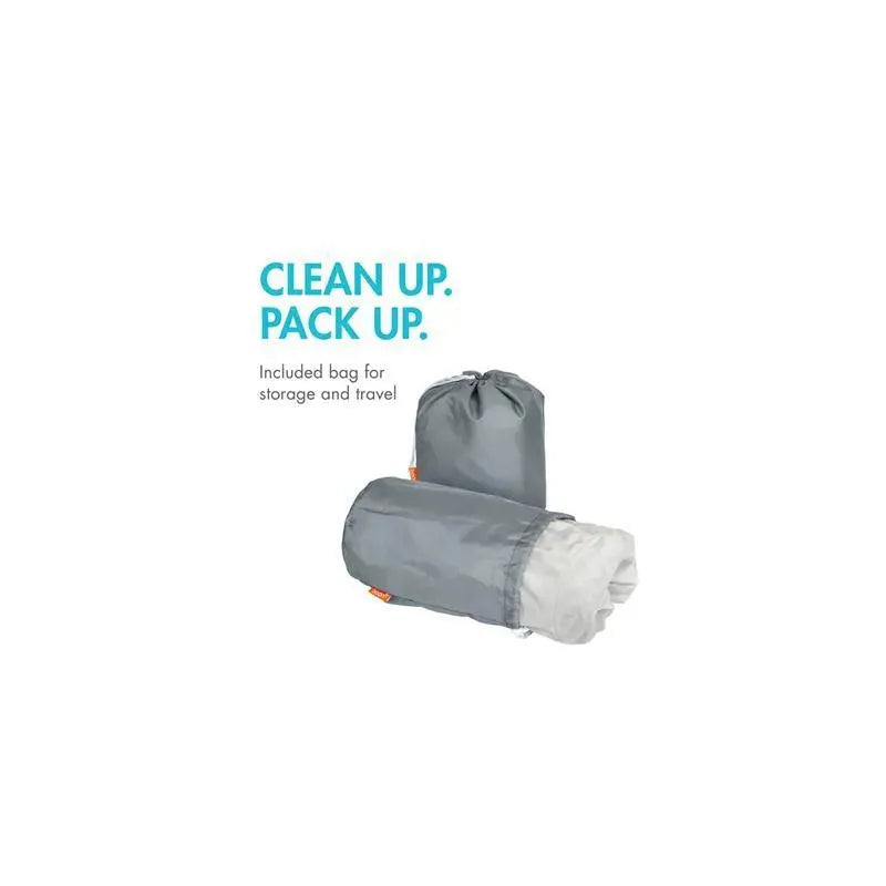 Tomy Puff+ Inflatable Bather With Swaddle Wings Grey Image 6