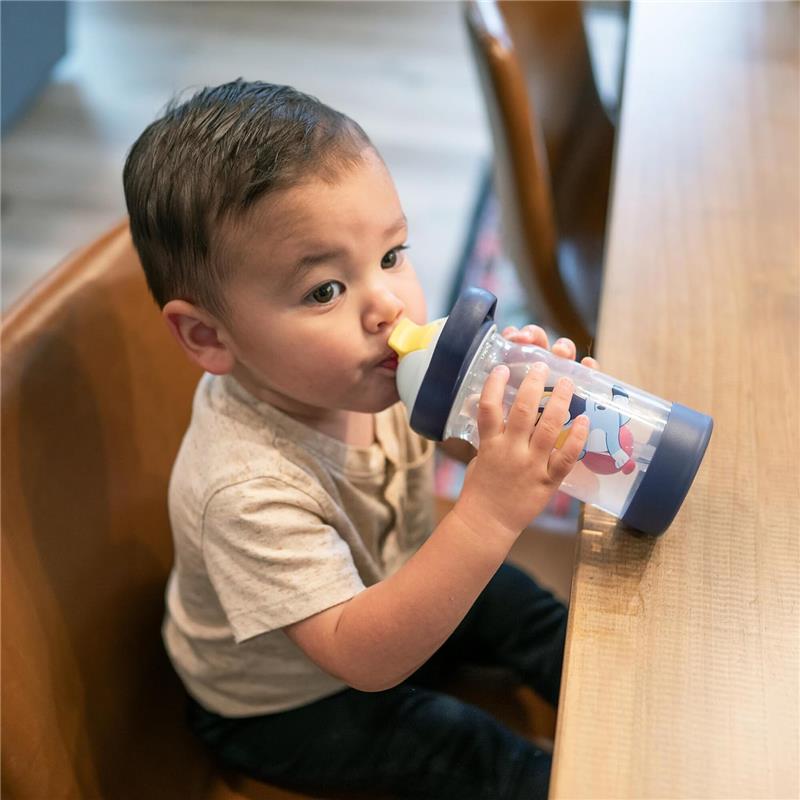 The First Years - Bluey Sip & See Toddler Water Bottle, Includes Floating Charm - Toddler Cups with Straw, 12 Oz Image 5