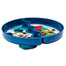 Tomy The First Years Suction Kids Plate Divided, Mickey/Pluto Image 2