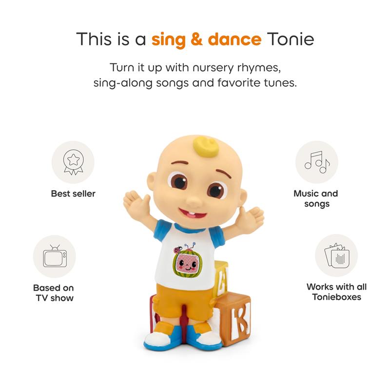 Tonies CoComelon JJ Audio Toy Figurine from Moonbug Image 4