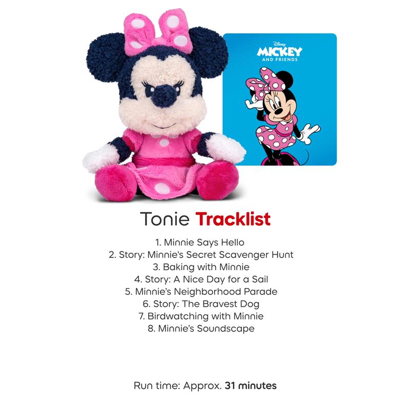 Tonies Cuddle Minnie Mouse Audio Toy Plush from Disney Image 6