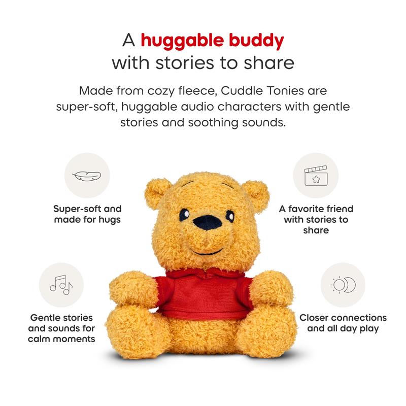 Tonies Cuddle Winnie the Pooh Audio Toy Plush from Disney's Winnie the Pooh Image 4