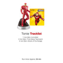 Iron Man audio toy figurine from Marvel, featuring tracklist: Invincible, Time Warp Teamwork, and Attack of the Sludge.