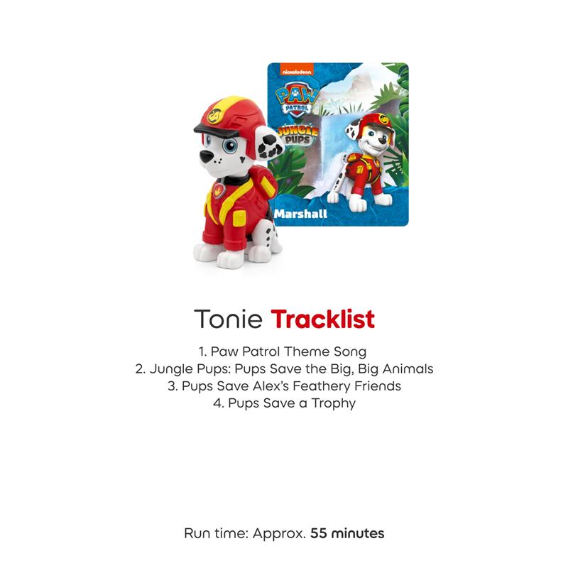Tonies Marshall Audio Toy Figurine from PAW Patrol Jungle Pups Image 5