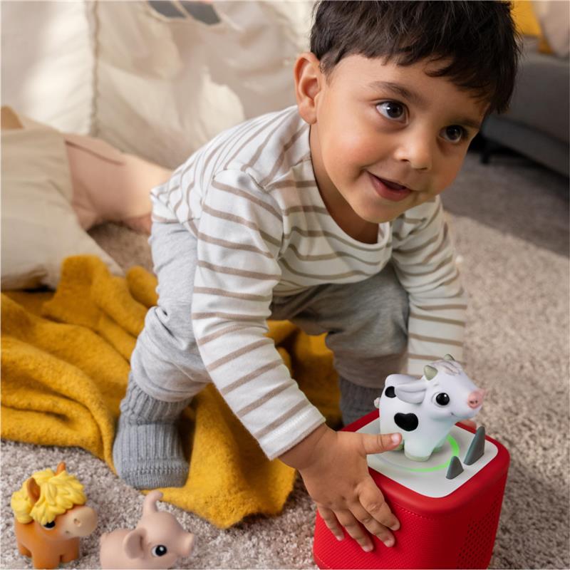 Tonies My First Farm Set Cow, Pig and Horse Soft and Squeezable Audio Toy Figurines Image 2