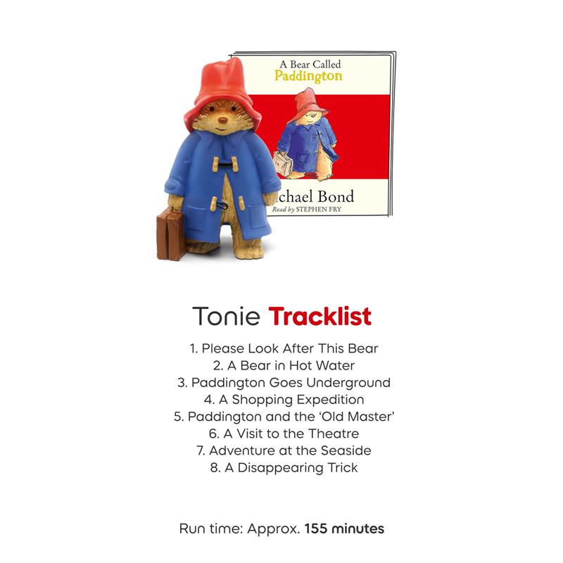 Tonies Paddington Bear Audio Toy Figurine from A Bear Called Paddington Image 5