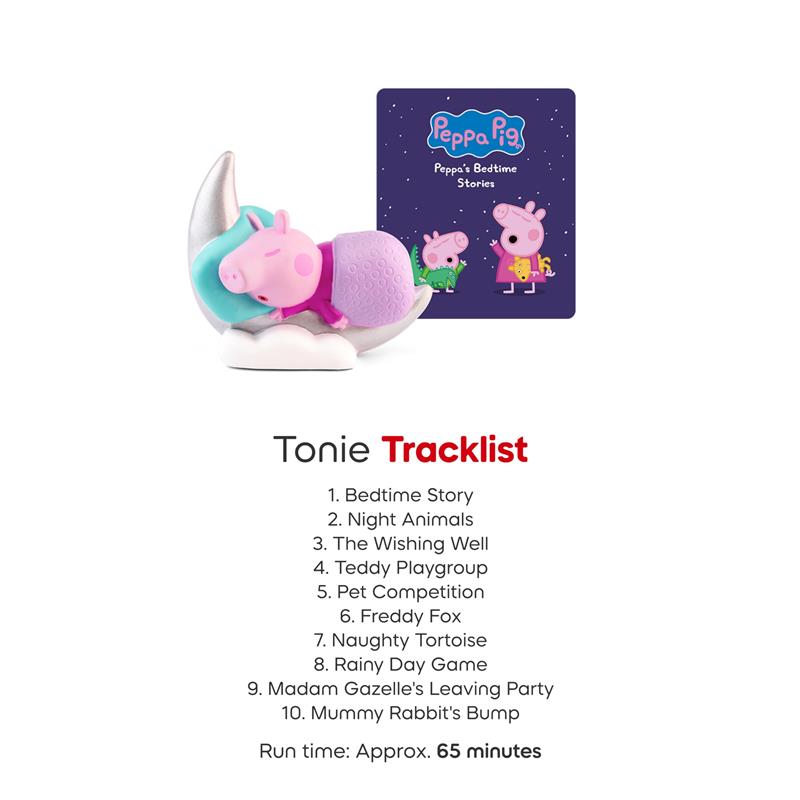 Tonies Peppa's Bedtime Stories Audio Toy Figurine from Peppa Pig Image 5