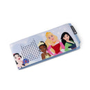 Decorative wrap featuring Disney Princesses for Toniebox 2, with colorful illustrations of Snow White, Tiana, Cinderella, and Mulan.