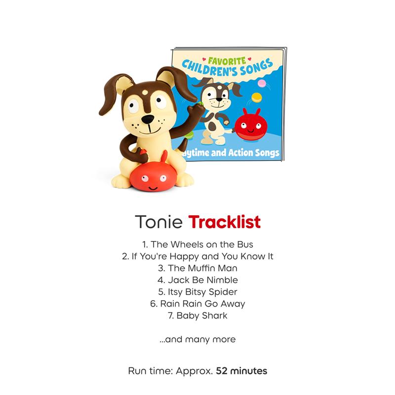 Tonies Toniebox 2 Audio Player Starter Set for Kids 1+ with Playtime Puppy, Cloud Pink Image 6