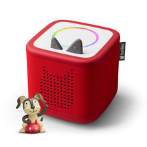 Tonies Toniebox 2 Audio Player Starter Set for Kids 1+ with Playtime Puppy Sunset Red Image 1