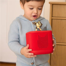 Tonies Toniebox 2 Audio Player Starter Set for Kids 1+ with Playtime Puppy Sunset Red Image 2
