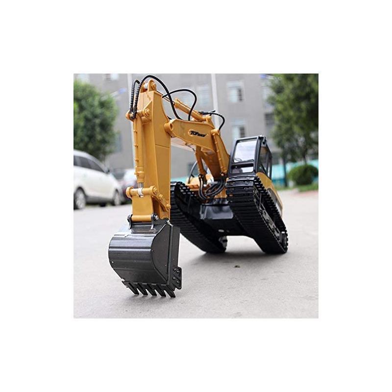 Top Race - Top Race 7 Channel Remote Control Excavator Tractor - Toddler toy Image 3