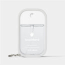 Touchland Hand Sanitizer Mist Case, Silicone Case with Keyring, Icy White Image 3